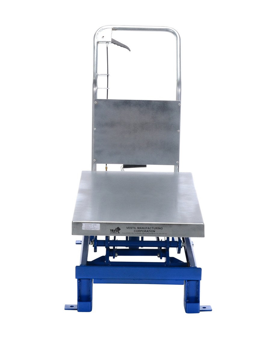 20" x 35.5" Foot Pump Scissor Lift Table w/ 800-lbs Capacity