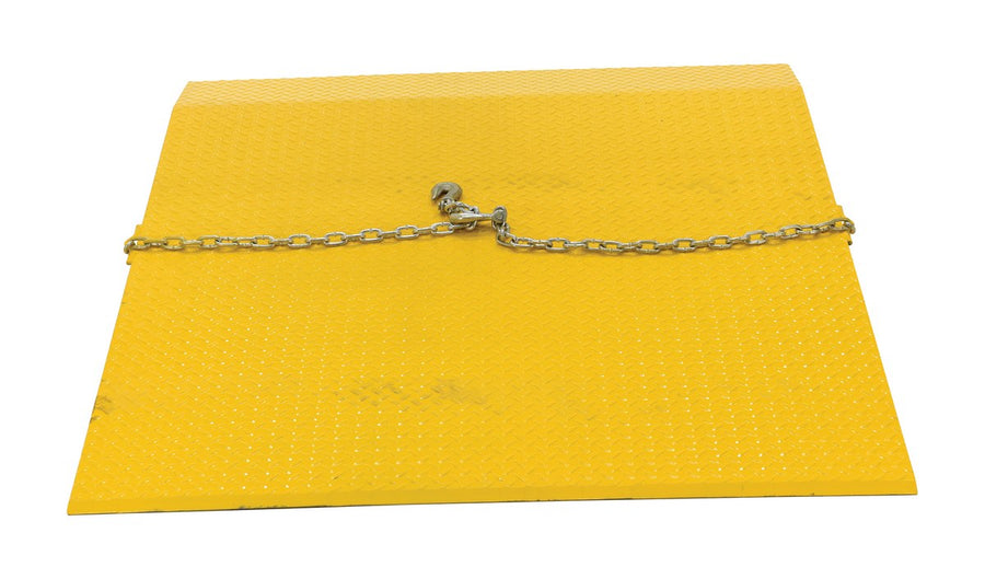 48"W x 60"L Steel Truck Dockplate w/ 4,400-lbs Capacity