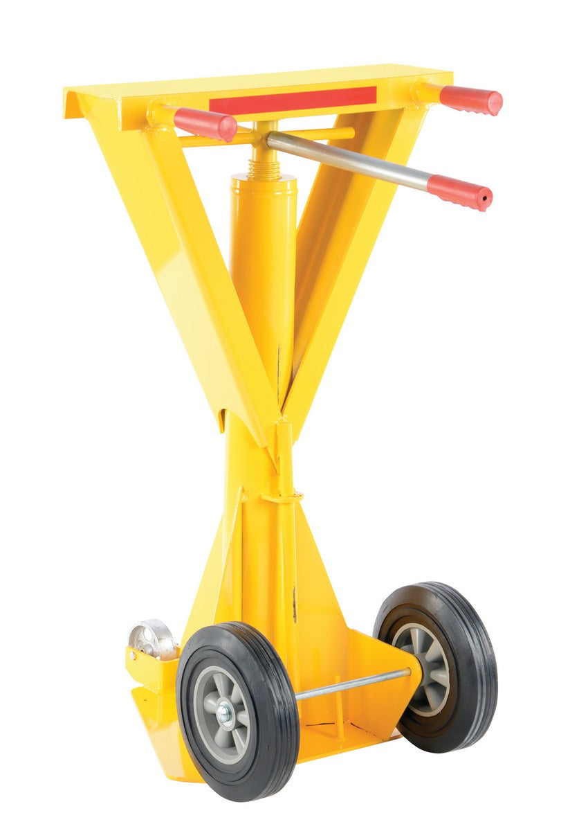 Trailer Stabilizing Ratchet Beam Jack w/ 50,000-lbs Lifting Capacity
