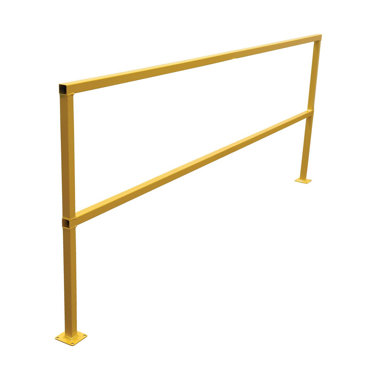 108"L Steel Square Safety Handrail