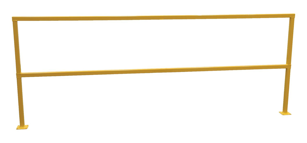 108"L Steel Square Safety Handrail