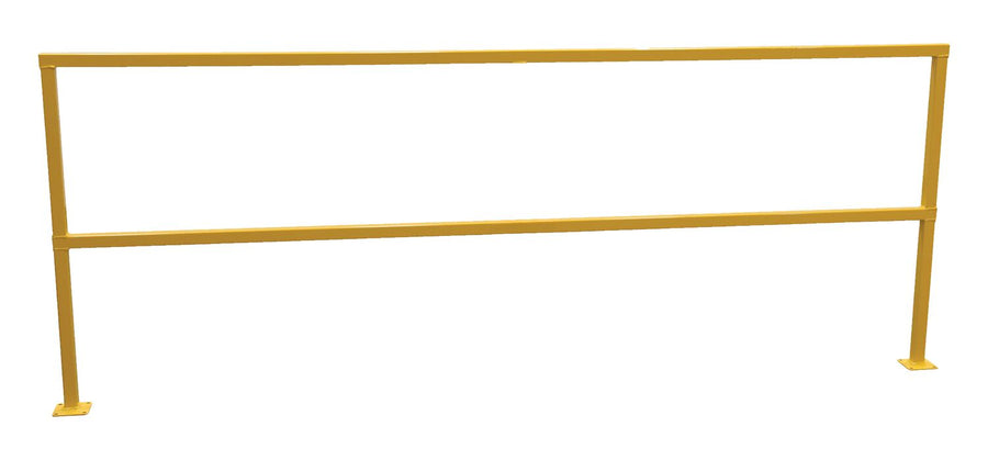 108"L Steel Square Safety Handrail