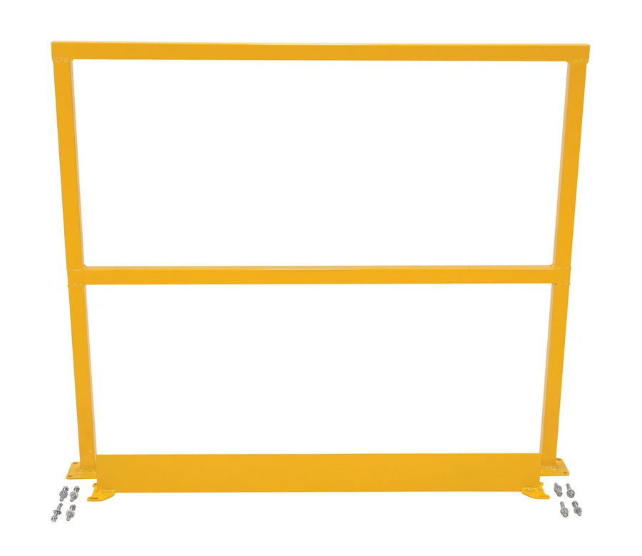 SAFETY HANDRAIL-HARDWARE W/TOEBOARD 48IN - Model SQ-48-TB-HWR