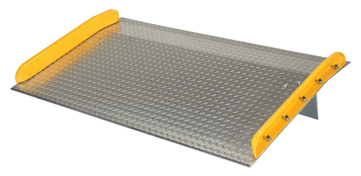 60" x 36" Aluminum Dockboard w/ Steel Curbs & 10,000-lbs Capacity