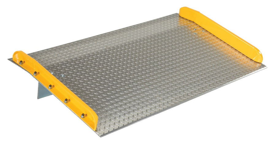 60" x 36" Aluminum Dockboard w/ Steel Curbs & 10,000-lbs Capacity