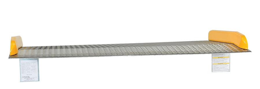 60" x 36" Aluminum Dockboard w/ Steel Curbs & 10,000-lbs Capacity
