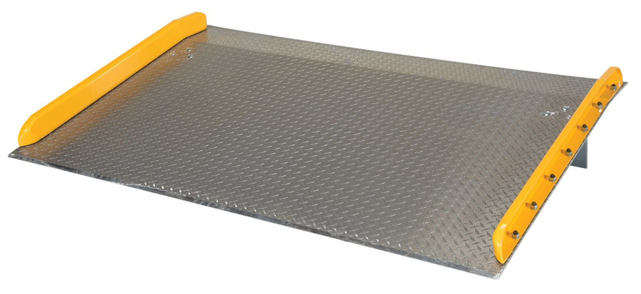 72" x 48" Aluminum Dockboard w/ Steel Curbs & 10,000-lbs Capacity