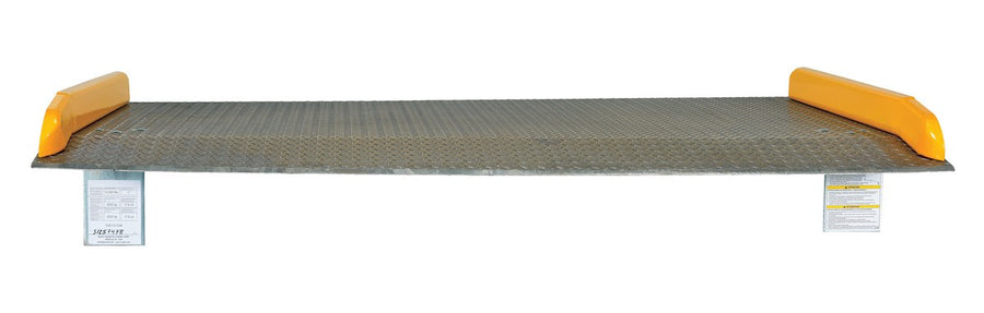 72" x 48" Aluminum Dockboard w/ Steel Curbs & 10,000-lbs Capacity