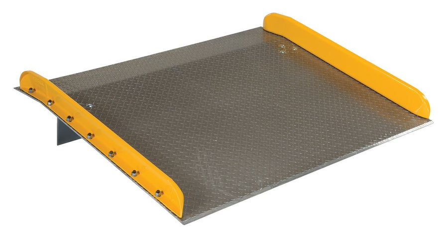 60" x 48" Aluminum Dockboard w/ Steel Curbs & 15,000-lbs Capacity