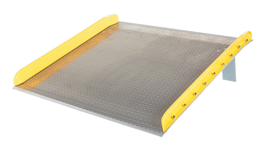 60" x 60" Aluminum Dockboard w/ Steel Curbs & 15,000-lbs Capacity