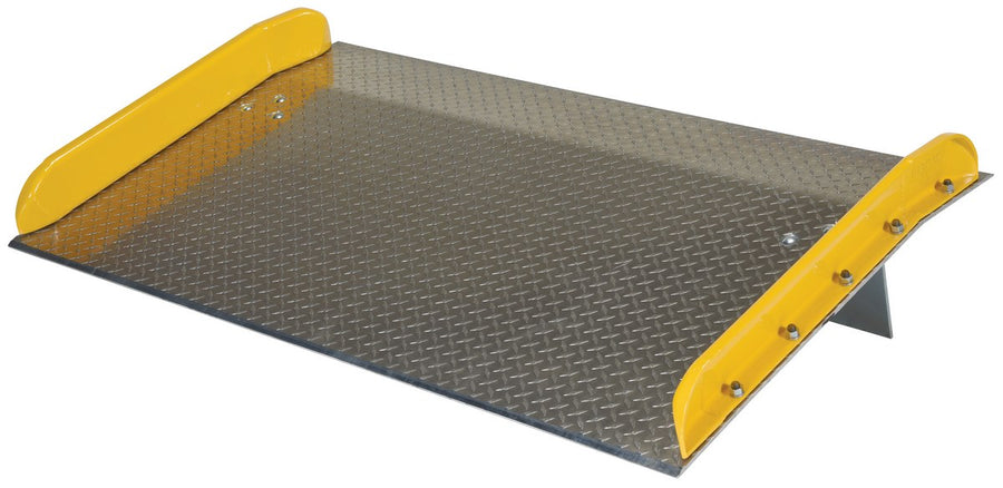 60" x 36" Aluminum Dockboard w/ Steel Curbs & 20,000-lbs Capacity