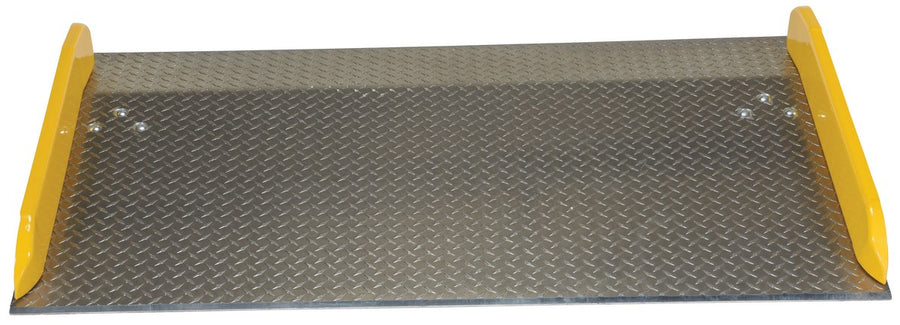 60" x 36" Aluminum Dockboard w/ Steel Curbs & 20,000-lbs Capacity