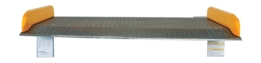 60" x 48" Aluminum Dockboard w/ Steel Curbs & 20,000-lbs Capacity