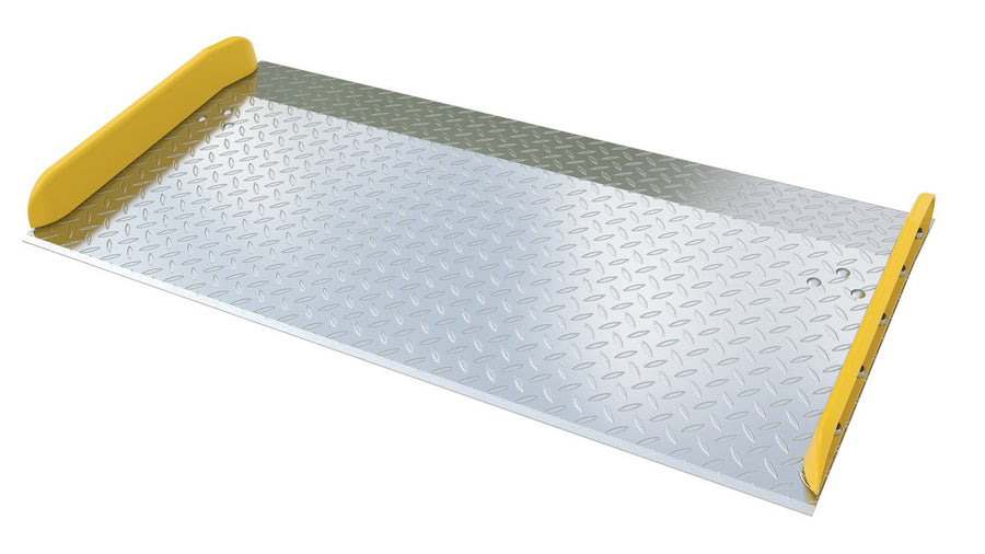 72" x 36" Aluminum Dockboard w/ Steel Curbs & 20,000-lbs Capacity
