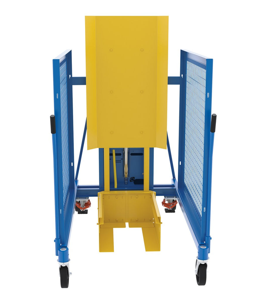 DC POWER TRASH CAN DUMPER 400LB 79 IN - Model TCD-M-60-DC