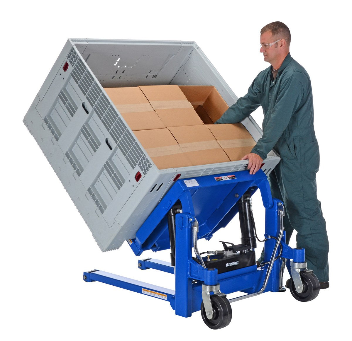 40.5" x 68" Air/Oil Powered Tiltmaster w/ 6,000-lbs Capacity