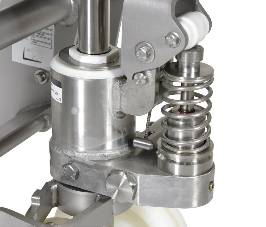 STAINLESS STEEL HYD HAND PUMP PALLET JAC