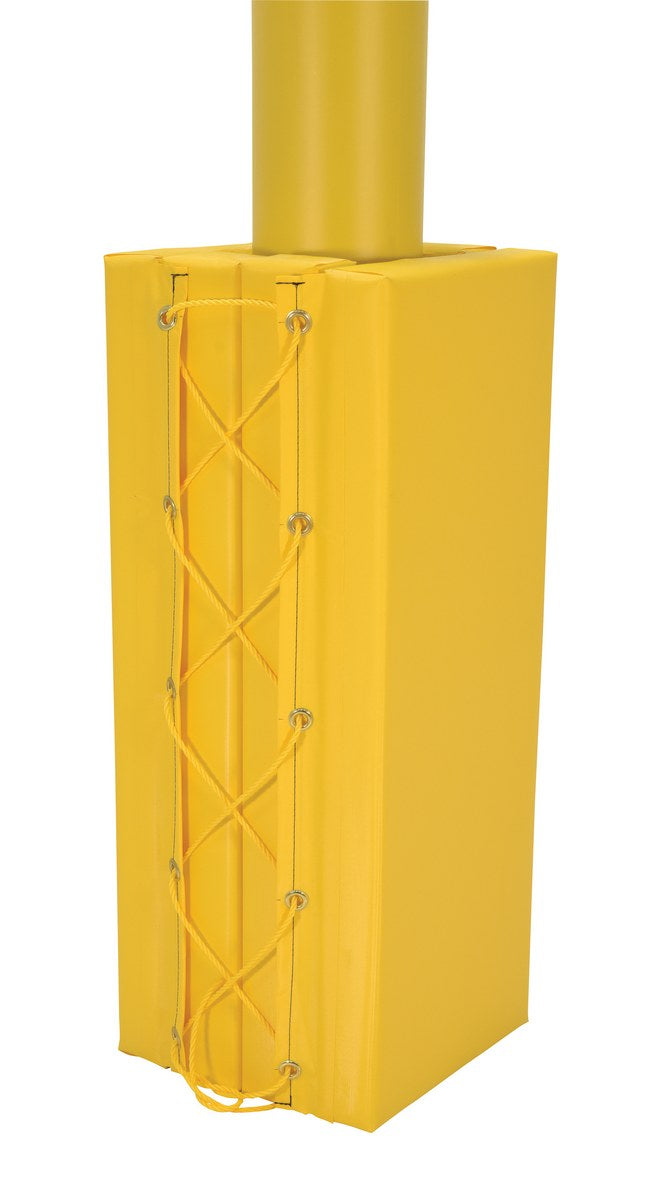 COLUMN PROT YELLOW PAD SQUARE 3FT 8IN YL