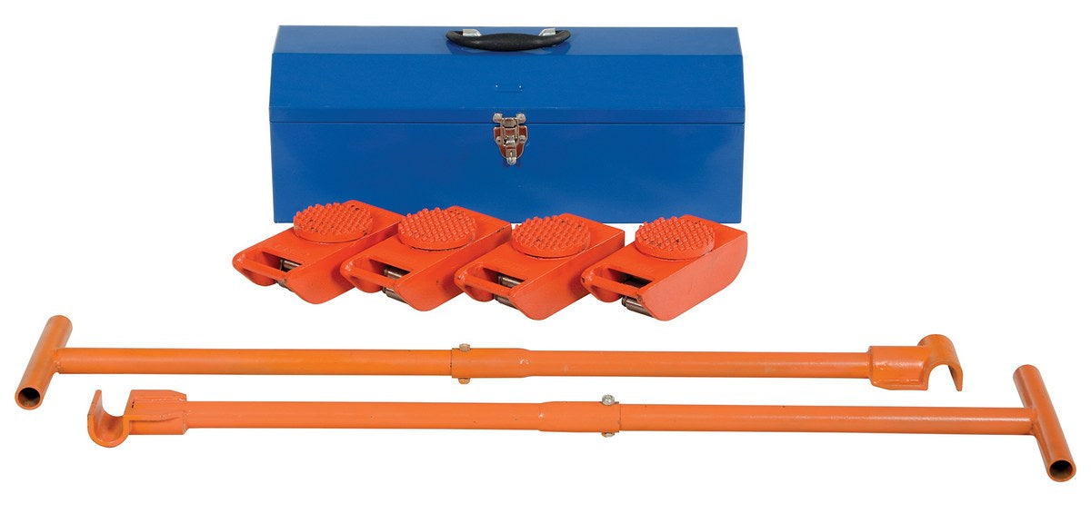 STEEL MACHINE ROLLER KIT W/2000 LB CAP