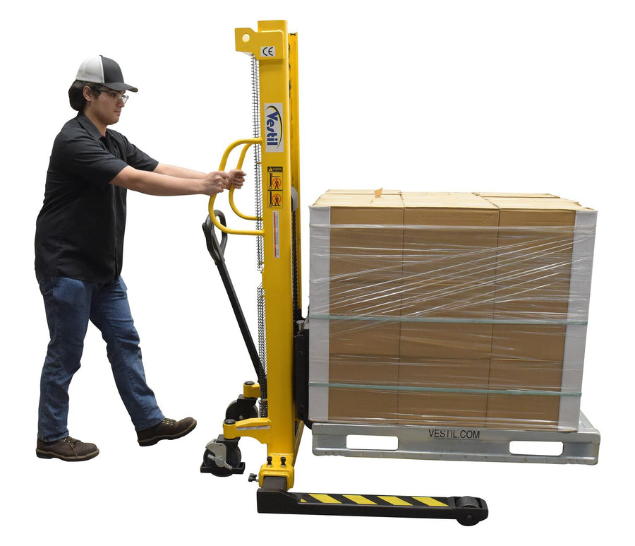 MANUAL STACKER ADJUSTABLE FORKS/LEGS 2K