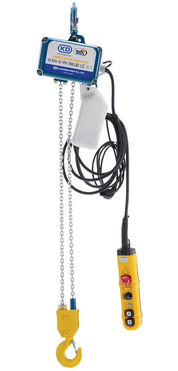 VARIABLE SPEED ELECTRIC HOIST 1K CAP