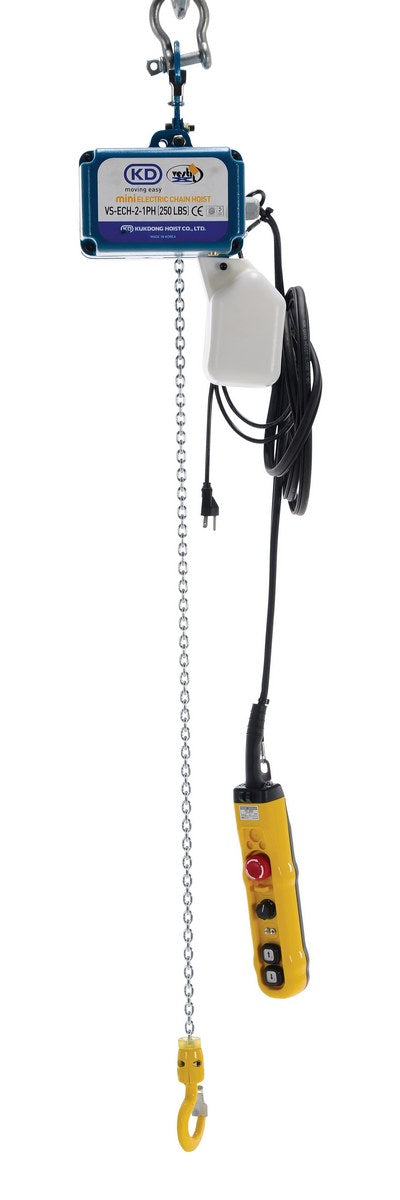 VARIABLE SPEED ELECT HOIST 250 LB CAP