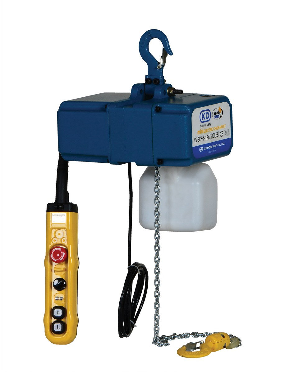 VARIABLE SPEED ELECT HOIST 500 LB CAP