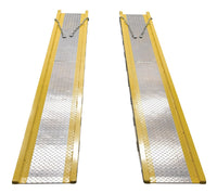 Thumbnail for 12'L Portable Aluminum Twin Vehicle Ramp