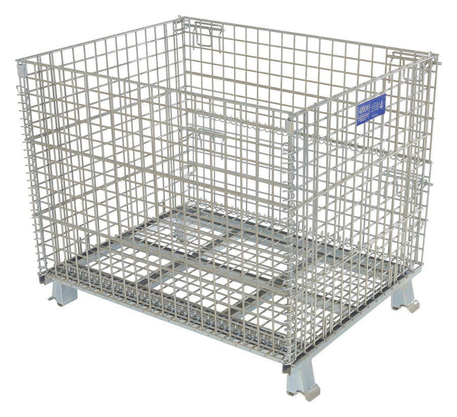 3,000-lbs Capacity Wire Mesh Container