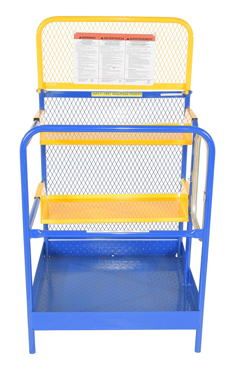 WORK PLATFORM 36X36 WITH 2 SHELVES