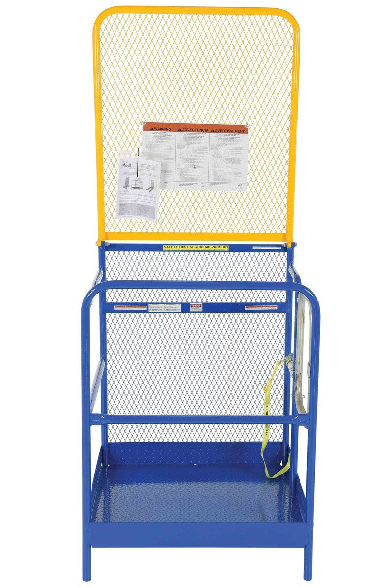 Work Platform W/ 84" High Backing