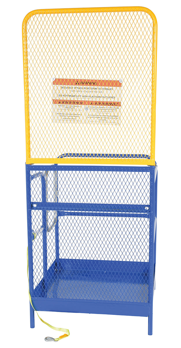 Work Platform W/ 84" High Backing