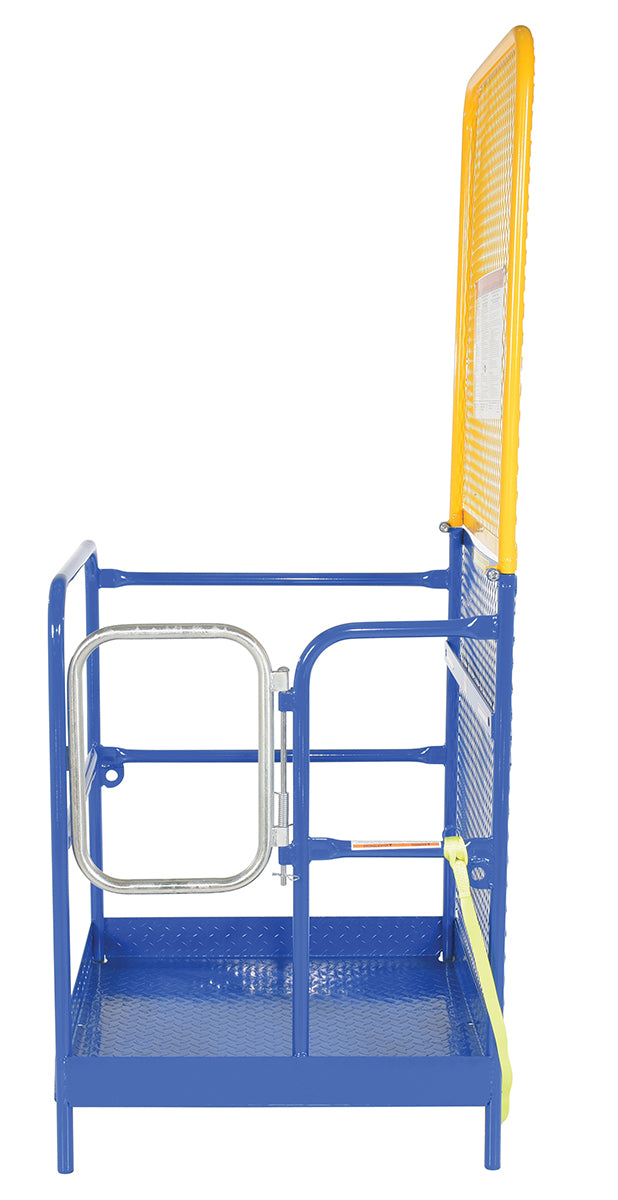 Work Platform W/ 84" High Backing