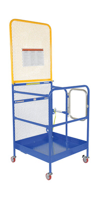 Thumbnail for WORK PLATFORM 84 IN BACK CASTERS 36X36 - Model WP3636CA84B