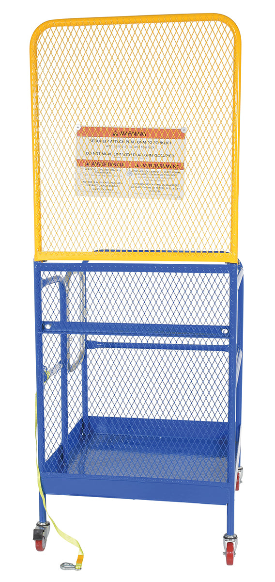 WORK PLATFORM 84 IN BACK CASTERS 36X36 - Model WP3636CA84B