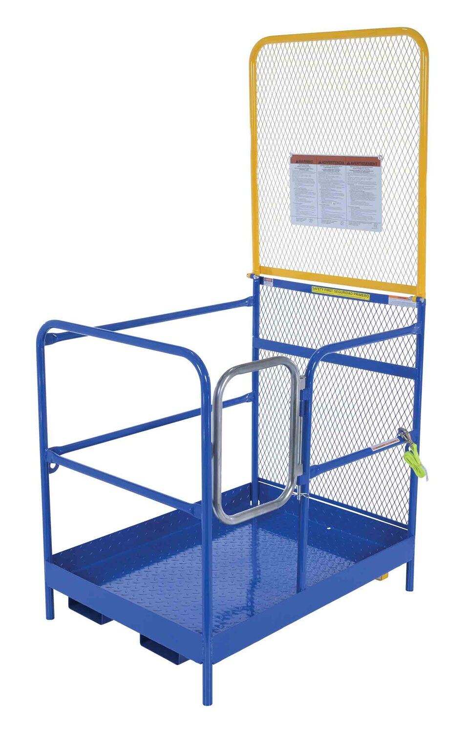 Work Platform, 48" x 36", 84" High Backing