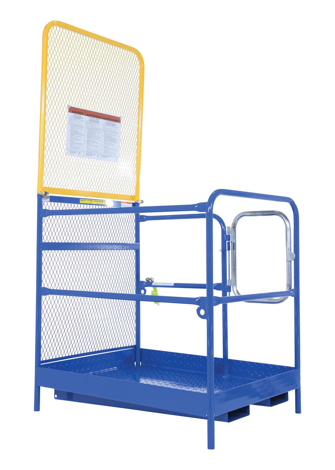 Work Platform, 48" x 36", 84" High Backing