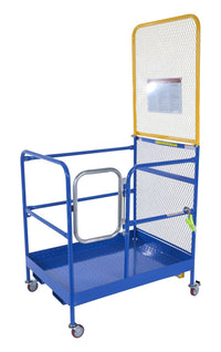 Thumbnail for WORK PLATFORM 84 IN BACK CASTERS 36X48 - Model WP3648CA84B