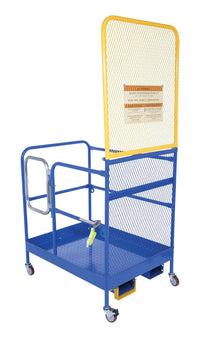 Thumbnail for WORK PLATFORM 84 IN BACK CASTERS 36X48 - Model WP3648CA84B