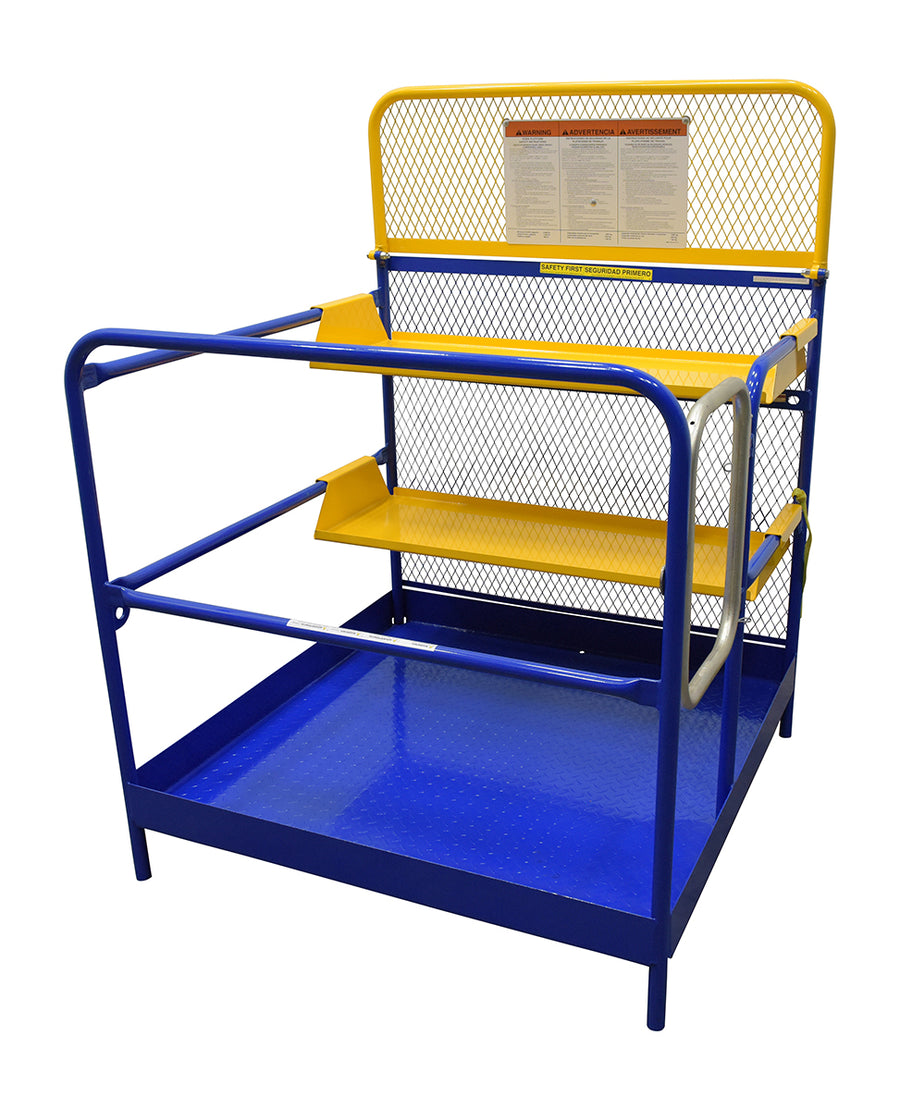 WORK PLATFORM 48X48 WITH 2 SHELVES