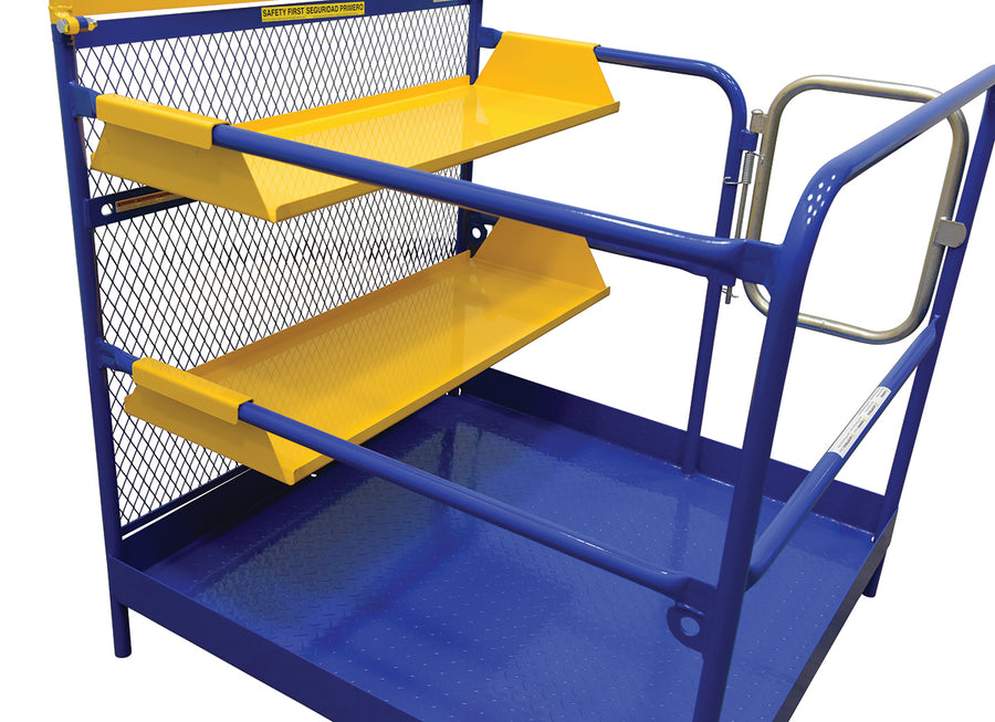 WORK PLATFORM 48X48 WITH 2 SHELVES