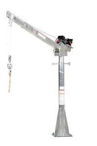 Thumbnail for DC POWERED JIB CRANE 2K 4-7 FT BOOM GALV - Model WTJ204DCGAL