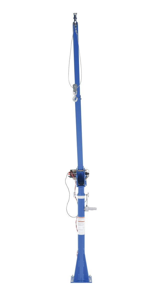 DC POWERED LIFT JIB CRANE 2K 4-7 FT BOOM