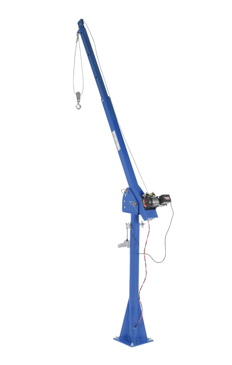 DC POWERED LIFT JIB CRANE 2K 4-7 FT BOOM