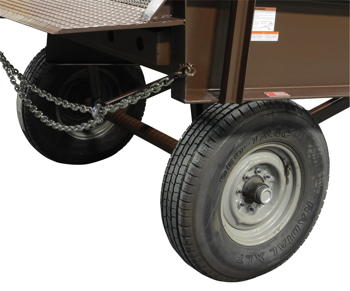 YARD RAMP OPTION PNU TIRE& MANUAL LIFT - Model YR-HL