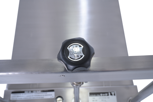 Stainless Steel Hydraulic Cart 15-3/4 In. x 27-1/2 In. 330 Lb. Capacity Silver