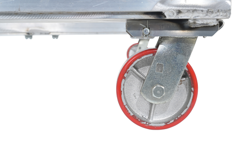 Aluminum Portable Work Area Gantry Crane 47-3/4"L x 96"W x 91-13/16"H 2,000 Lb. Capacity Silver