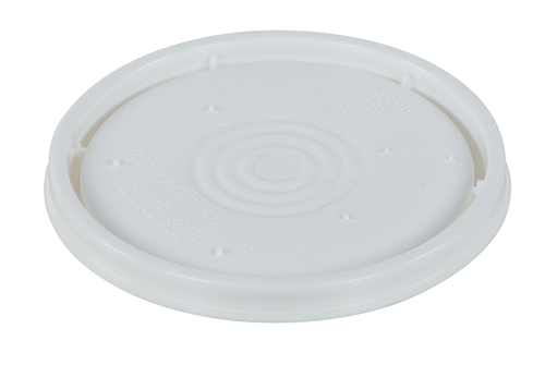 UN RATED PLASTIC LID 5 GALLON WHITE - Model LID-UN-54-PW