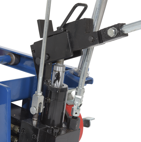 Steel Lift and Tilt Carts with Sequence Select 22 In. x 33-1/2 In. 1000 Lb. Capacity Blue