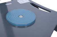 Thumbnail for Steel Multi Direction Machinery Skate 18 In. Length x 17-1/2 In. Width x 4-7/16 In. Height 8,800 Lb. Capacity Blue and Gray